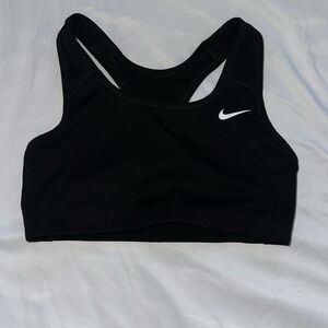 Nike small sports bra in black